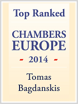 Tomas Bagdanskis top ranked Chambers 